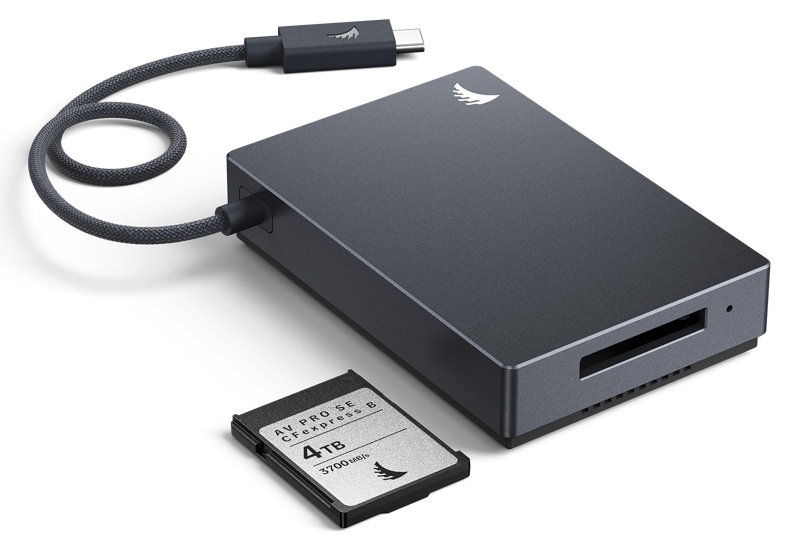 ANGELBIRD Performance Card Reader CFexpress B, USB-C 4.0 Gen 3x2, up to 40 Gb/s