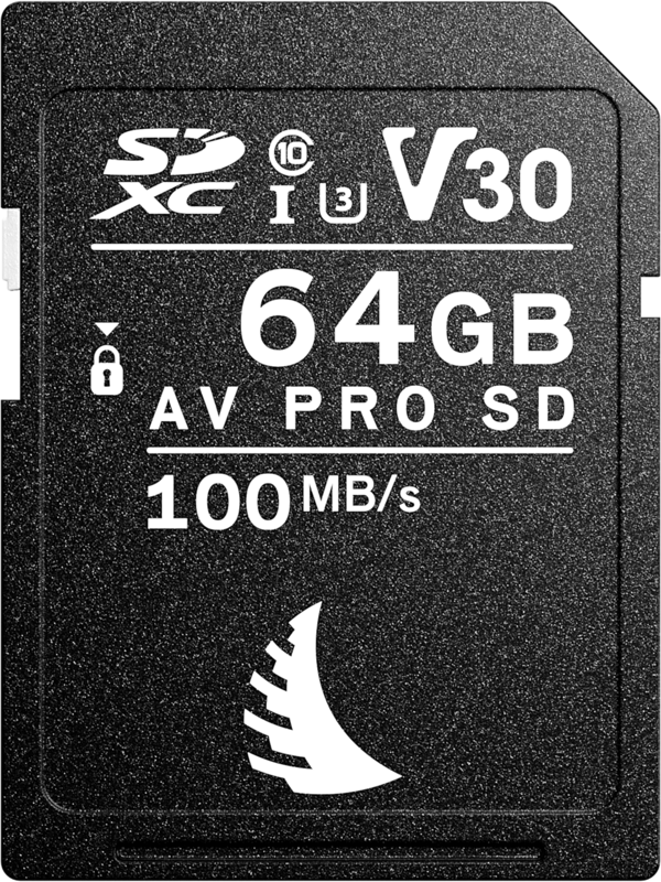 ANGELBIRD SD AV PRO SDXC, SD 6.1, UHS-I, R100/W52 (V30) 64GB
