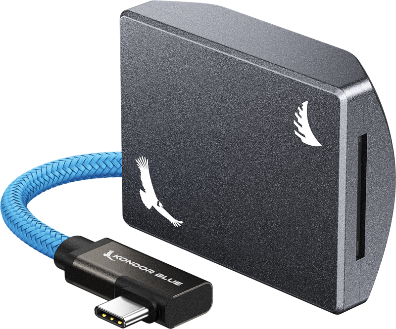 ANGELBIRD Kondor Blue SD Recording Module (MagSafe Compatible External) Space Gray