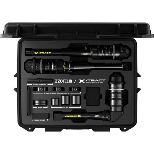 DZO OPTICS DZOFILM X-tract 18-28mm_0/90/360°(PL_Black_Case_3pcs_Metric)