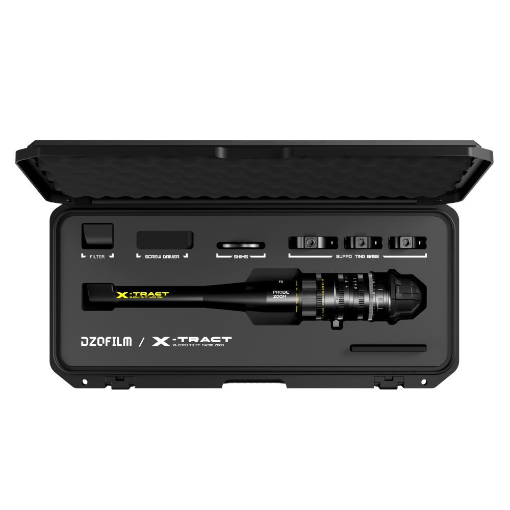 DZOFILM X-TRACT 18-28mm T.8 FF 90° Probe Macro Zoom Lens