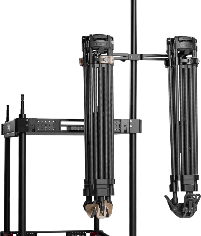 SMALLRIG 6258 Dual Tripod Support for Camera Cart