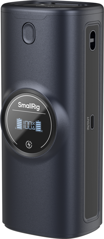 SMALLRIG 5108 Power Bank Charger Case Kit for Canon LP-E6P / LP-E6NH Camera Batteries