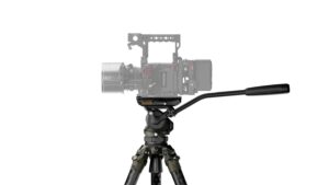 TILTA 75mm Cine Fluid Head with 3-Stage Carbon Fiber Tripod Legs (8KG) - Forest Camo