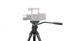 TILTA 75mm Cine Fluid Head with 3-Stage Carbon Fiber Tripod Legs (8KG) - Space Gray