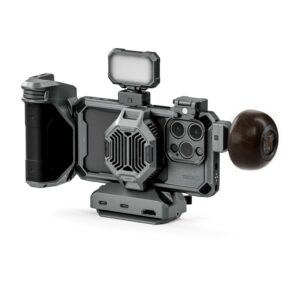 TILTA Khronos iPhone 15 Pro Ultimate Kit - Space Gray with battery