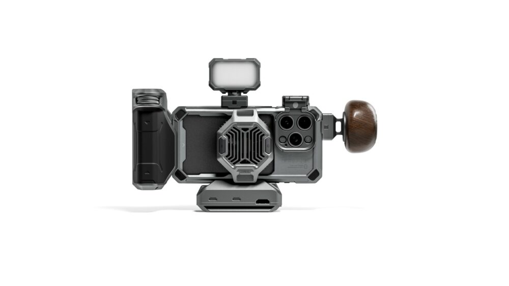 TILTA Khronos iPhone 15 Pro Ultimate Kit - Space Gray with battery