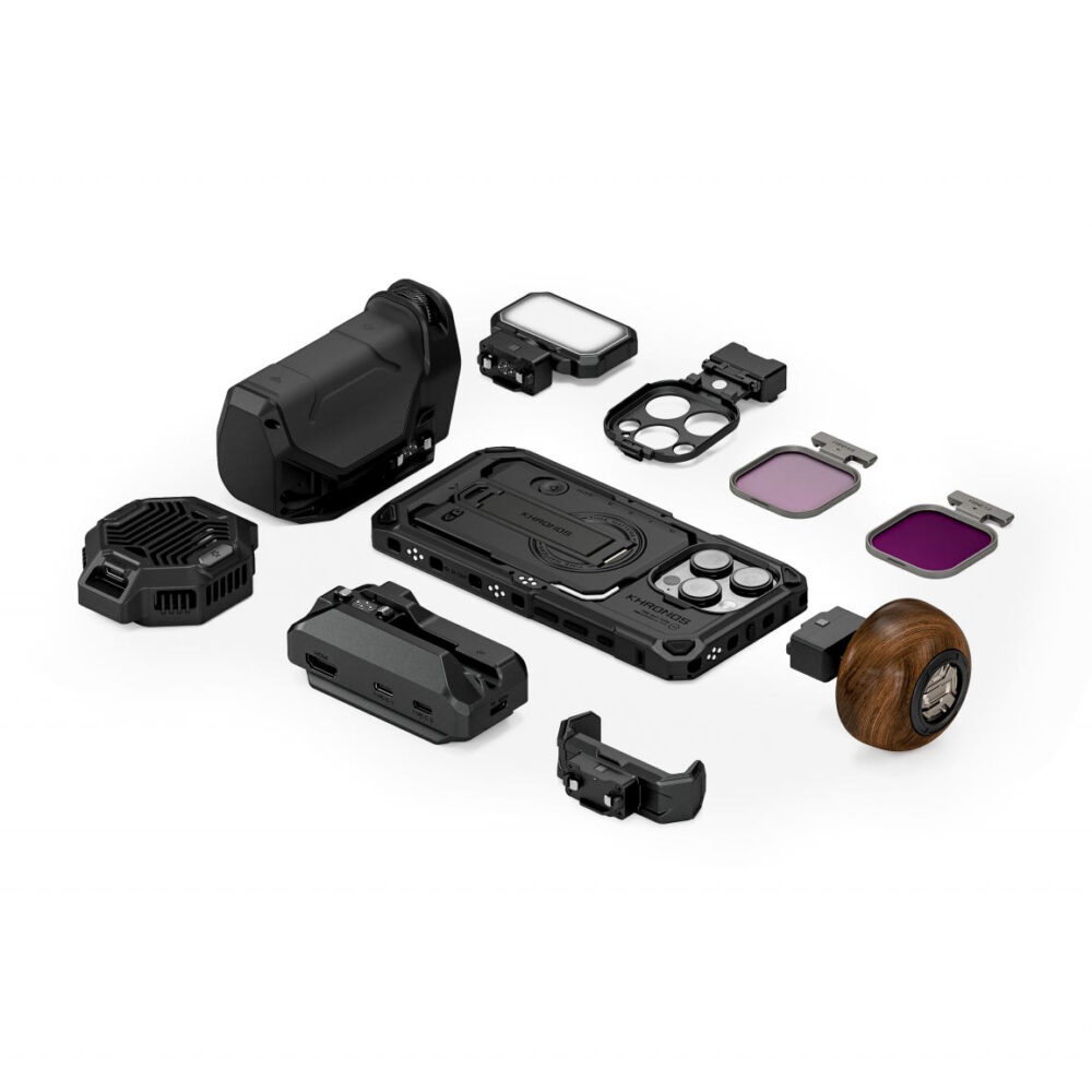 TILTA Khronos iPhone 16 Pro Ultimate Kit - Black (with Internal Batteries)