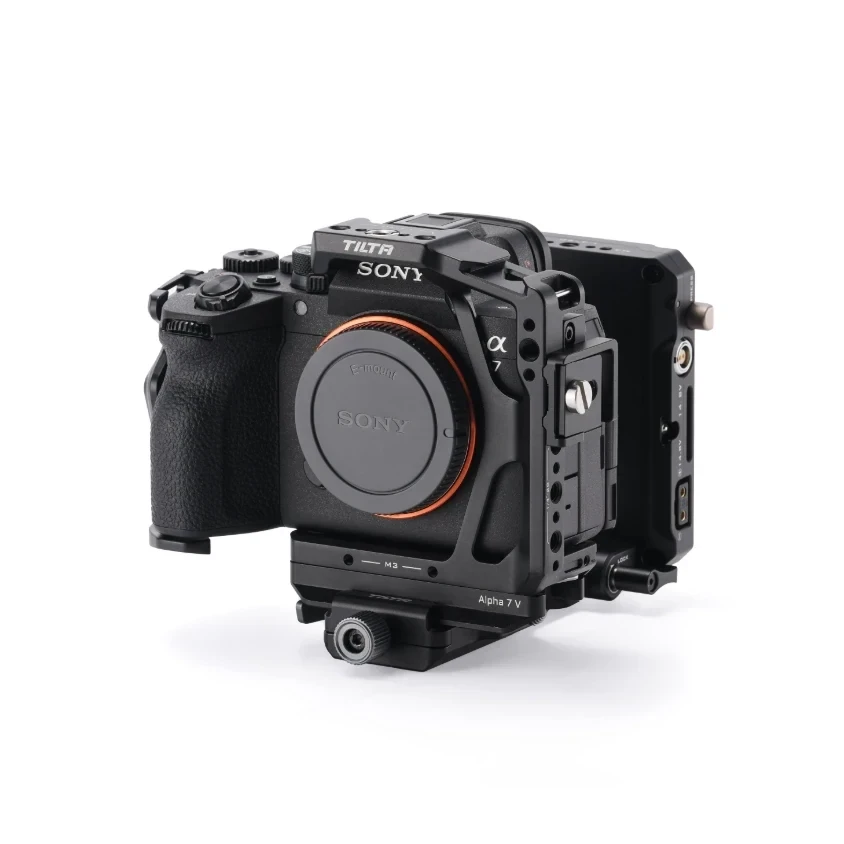 TILTA Camera Cage for Sony Alpha 7 V Power Kit - Black