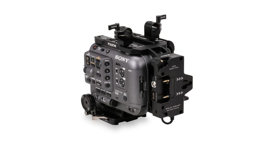 TILTA Camera Cage for Sony FX6 Advanced Kit - Gold Mount