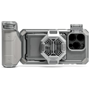 TILTA Khronos iPhone 15 Pro Advanced Kit - Titanium White with battery
