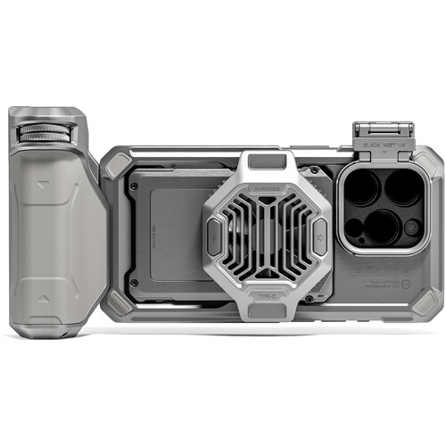 TILTA Khronos iPhone 15 Pro Advanced Kit - Titanium White  with battery