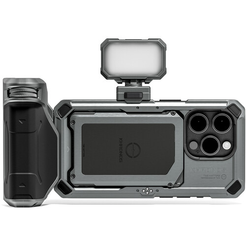 TILTA Khronos iPhone 15 Pro Basic Kit - Space Gray with battery