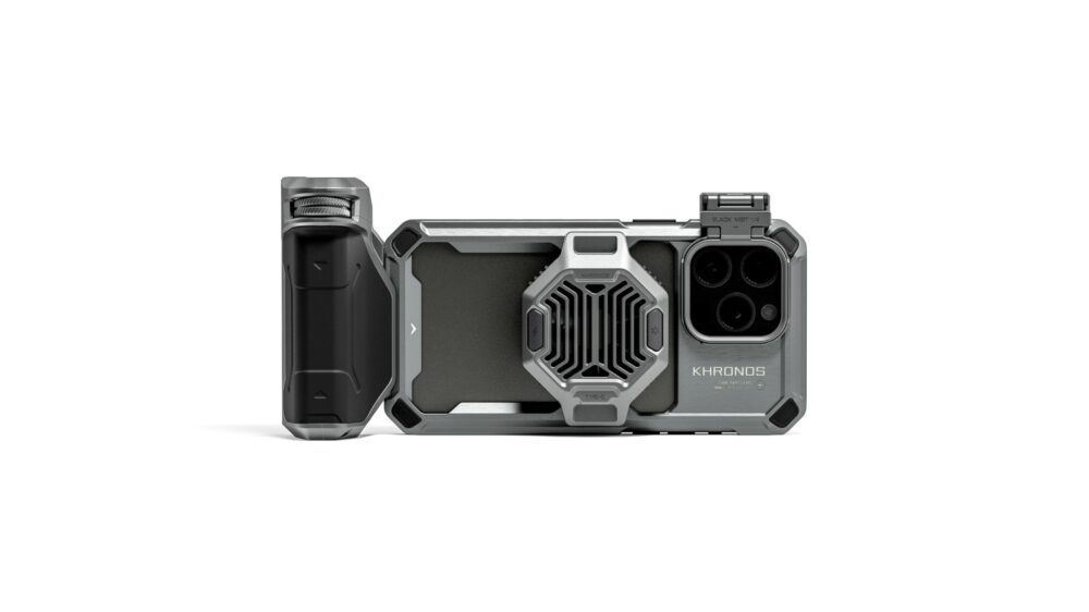 TILTA Khronos iPhone 15 Pro Max Advanced Kit - Space Gray with battery