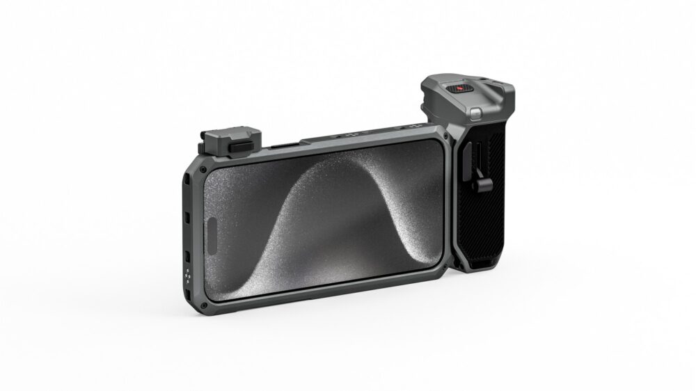 TILTA Khronos iPhone 15 Pro Max Advanced Kit - Space Gray with battery