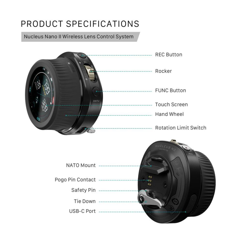 TILTA Nucleus Nano II Wireless Lens Control System