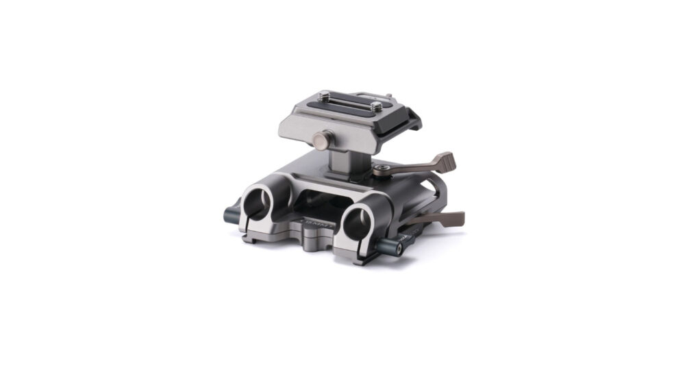 TILTA Arca Height Adjustable 15mm LWS Baseplate - Titanium Gray