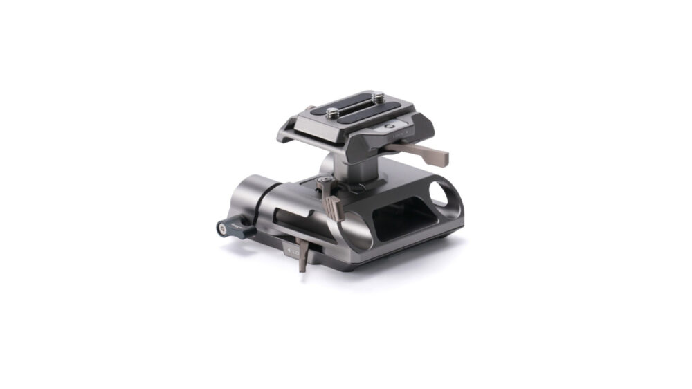 TILTA Arca Height Adjustable 15mm LWS Baseplate - Titanium Gray