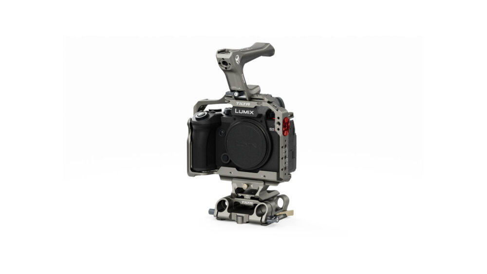 TILTA Camera Cage for Panasonic S5 II/IIX Basic Kit - Titanium Gray
