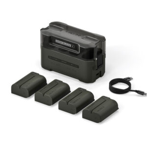 TILTA DMW-BLK22 Charging Station Battery Kit (4 Batteries) - Green