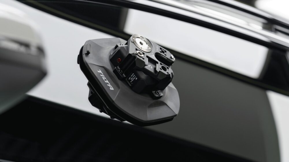 TILTA Electronic Suction Cup (4.5″) with Multi-Functional Mounting Bracket