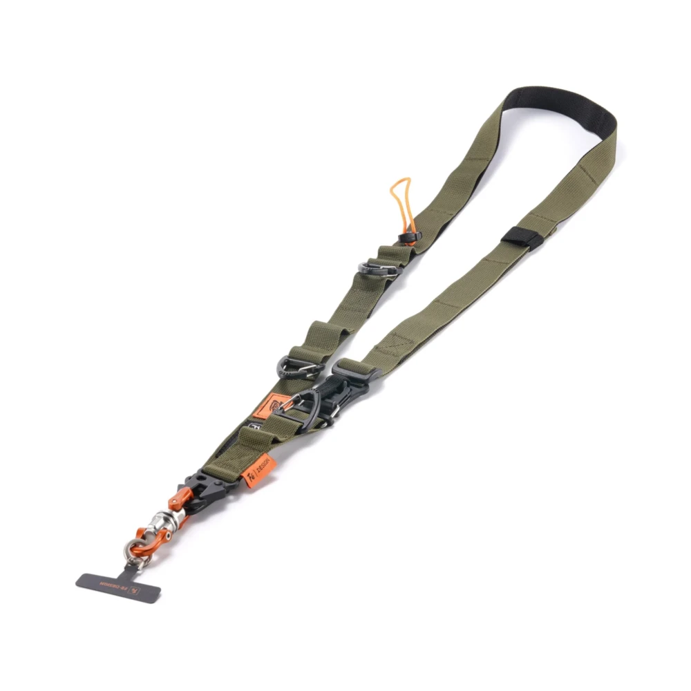 TILTA Fe Shoulder Strap and Buckle Kit - Green/Orange