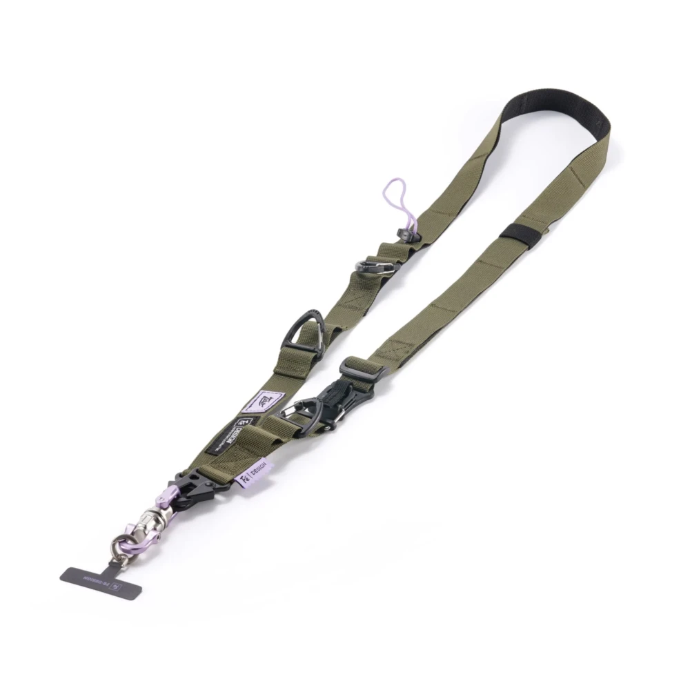 TILTA Fe Shoulder Strap and Buckle Kit - Green/Purple