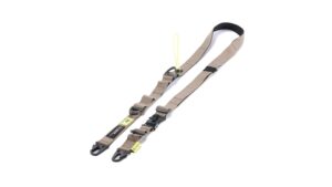 TILTA Fe Shoulder Strap and Buckle Kit- Brown/Lime