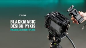 TILTA Foldable Battery Plate for Blackmagic PYXIS 6K/12K - V Mount