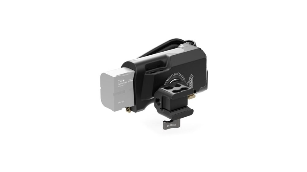TILTA ing Left Side Advanced Power Handle with Run/Stop Type VI (F570 Battery) - Black