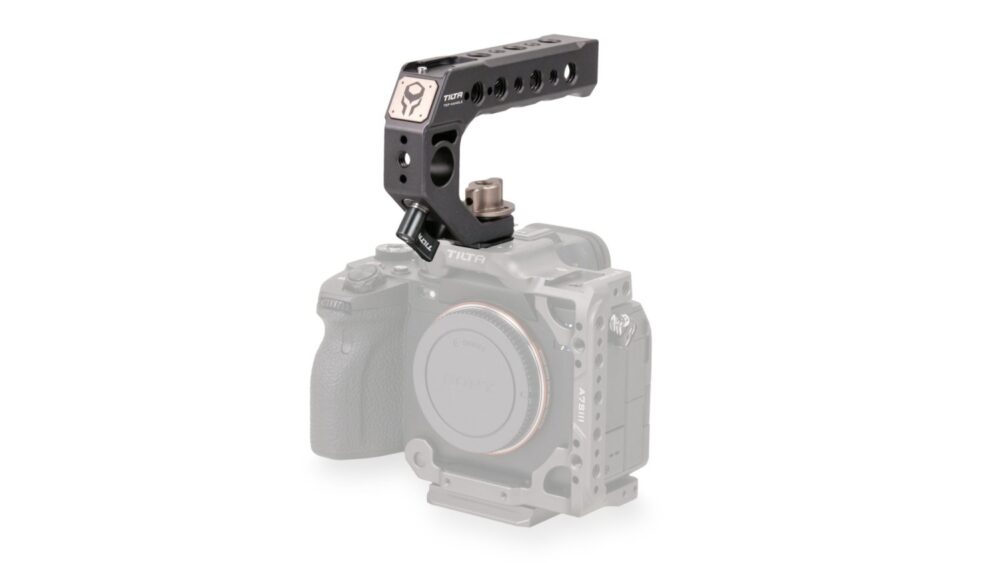 TILTA ing Lightweight Quick Release Top Handle with Arri Locating Pins - Gray