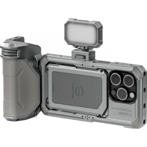 TILTA Khronos iPhone 15 Pro Basic Kit - Titanium White with battery