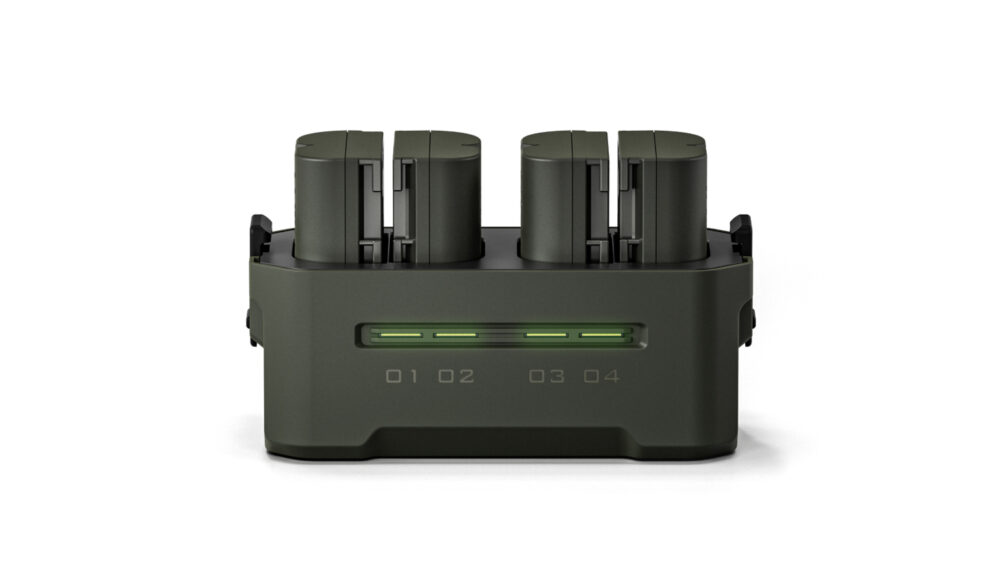 TILTA LP-E6P Charging Station Battery Kit (4 Batteries) - Green