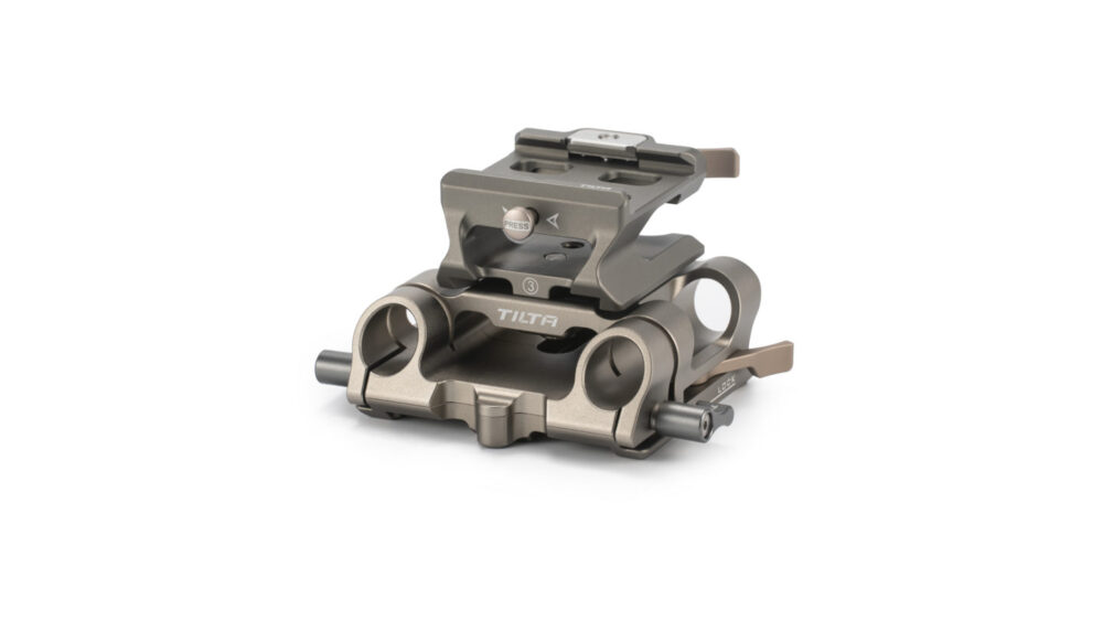TILTA Modular 15mm LWS Baseplate Type III - Titanium Gray