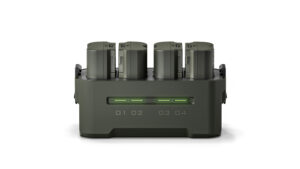 TILTA NP-W235 Charging Station Battery Kit (4 Batteries) - Green