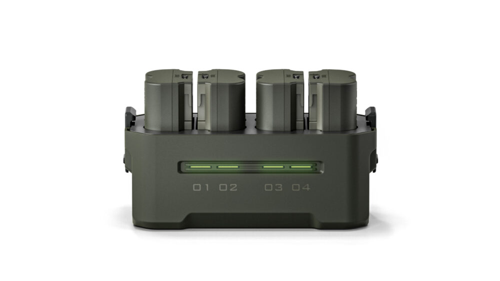 TILTA NP-W235 Charging Station Battery Kit (4 Batteries) - Green