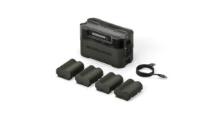 TILTA NP-W235 Charging Station Battery Kit (4 Batteries) - Green