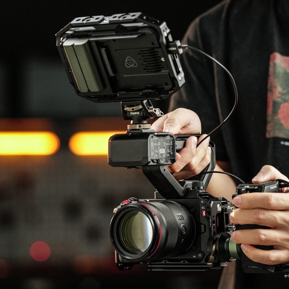 TILTA Camera Cage for Canon C50 Power Kit - Black
