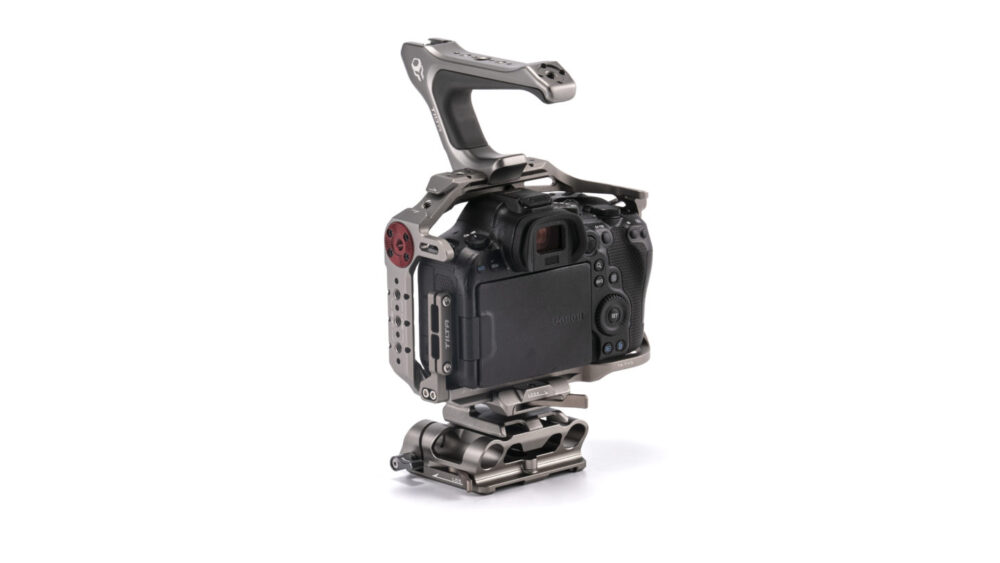 TILTA Camera Cage for Canon R6 Mark II Basic Kit - Titanium Gray