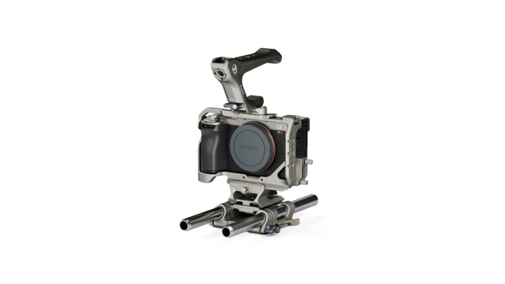 TILTA Camera Cage for Sony a7C II / a7C R Basic Kit - Titanium Gray