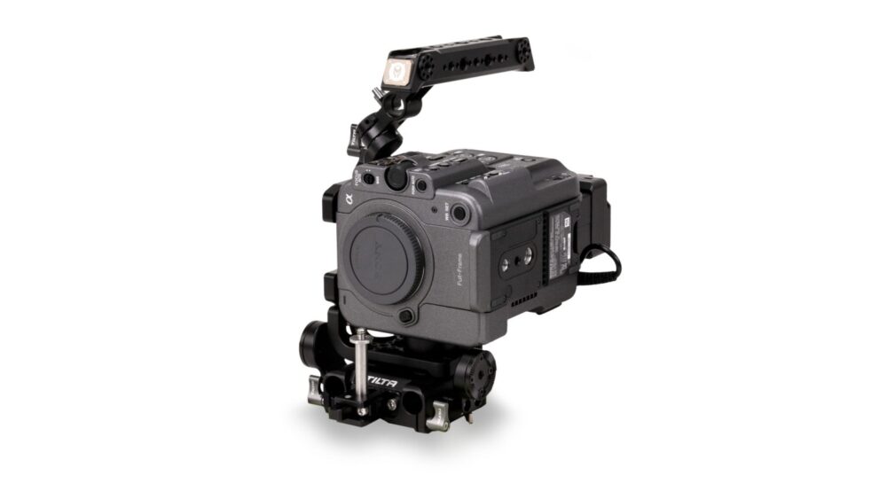TILTA Camera Cage for Sony FX6 Vertical Mounting Kit - Gold Mount