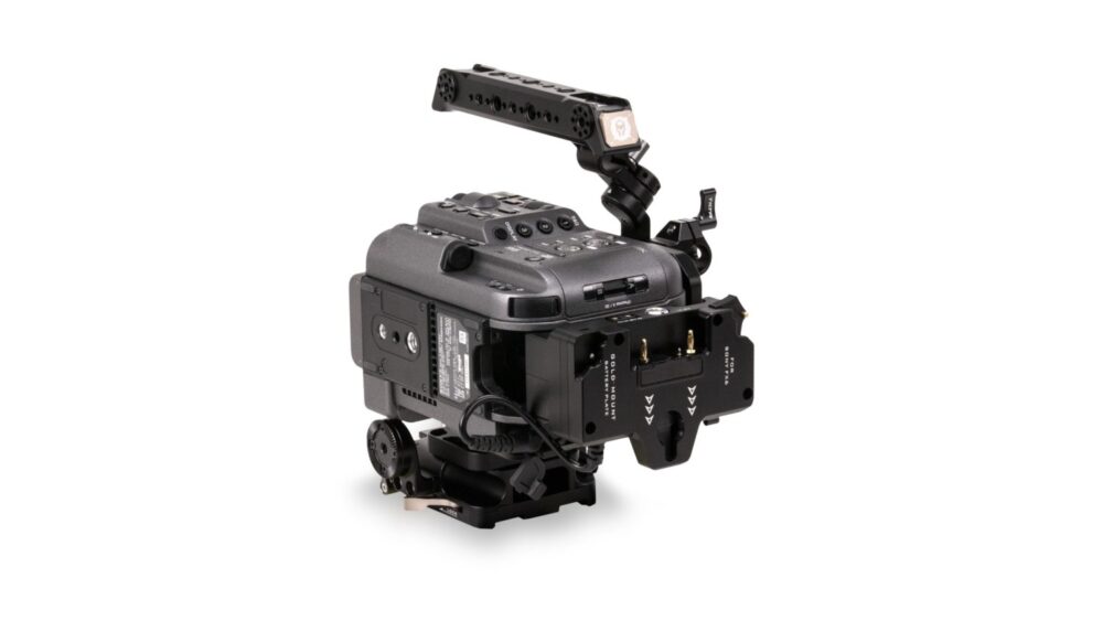 TILTA Camera Cage for Sony FX6 Vertical Mounting Kit - Gold Mount
