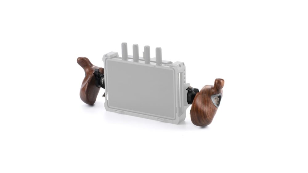 TILTA ing Advanced Side Wooden Handle Type IX - Black, One Pair