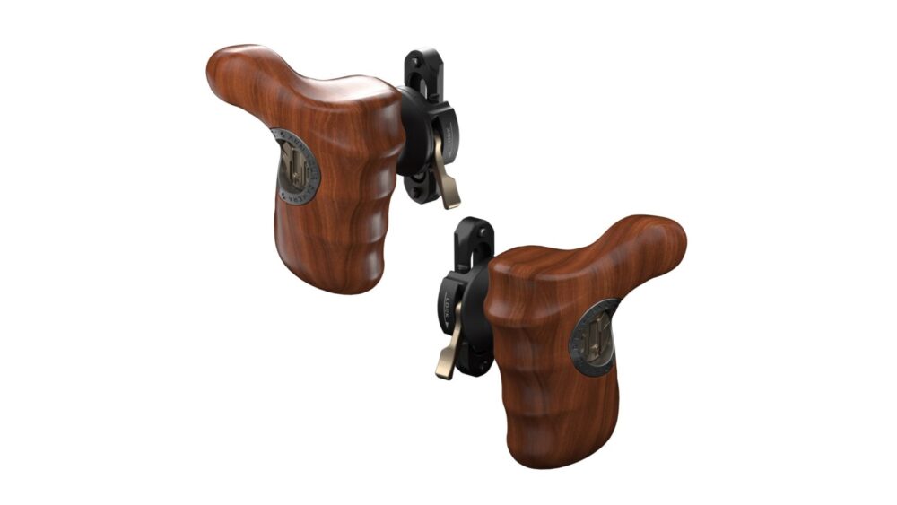 TILTA ing Advanced Side Wooden Handle Type VIII - Black One Pair