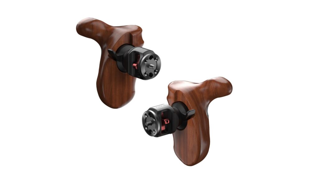 TILTA ing Advanced Side Wooden Handle Type X - Black One Pair