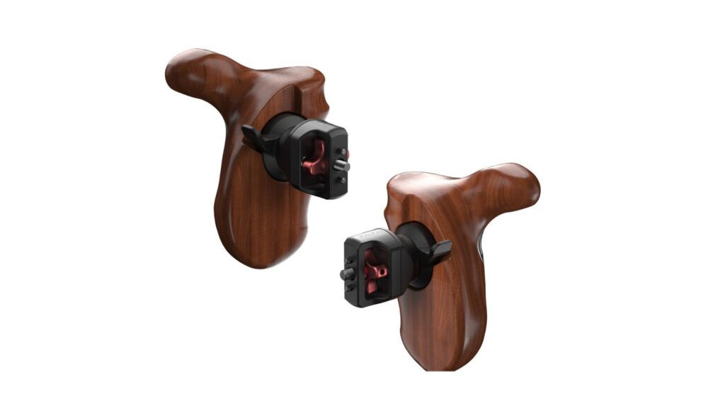 TILTA ing Advanced Side Wooden Handle Type XI - Black One Pair