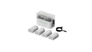 TILTA LP-E6P Charging Station Battery Kit (4 Batteries) - Off White