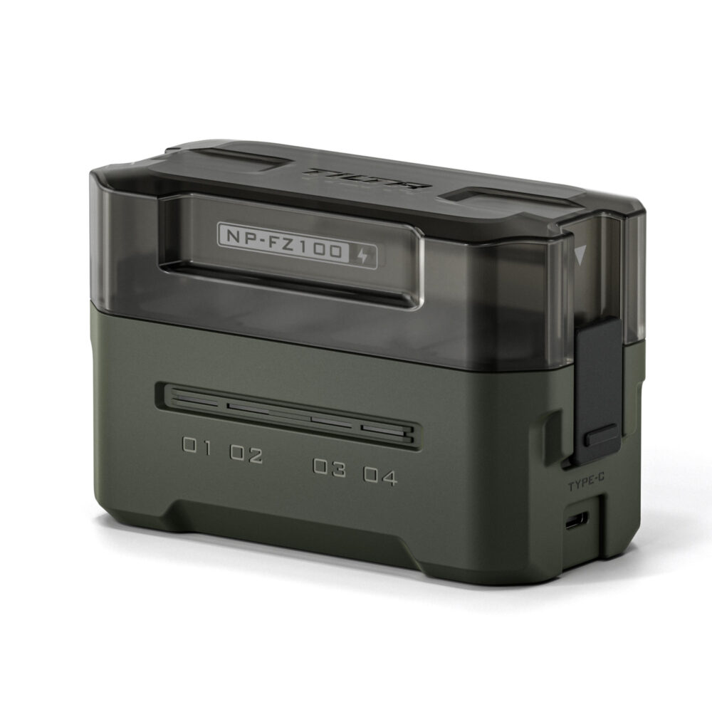TILTA NP-FZ100 Charging Station Battery Kit (4 Batteries) - Green