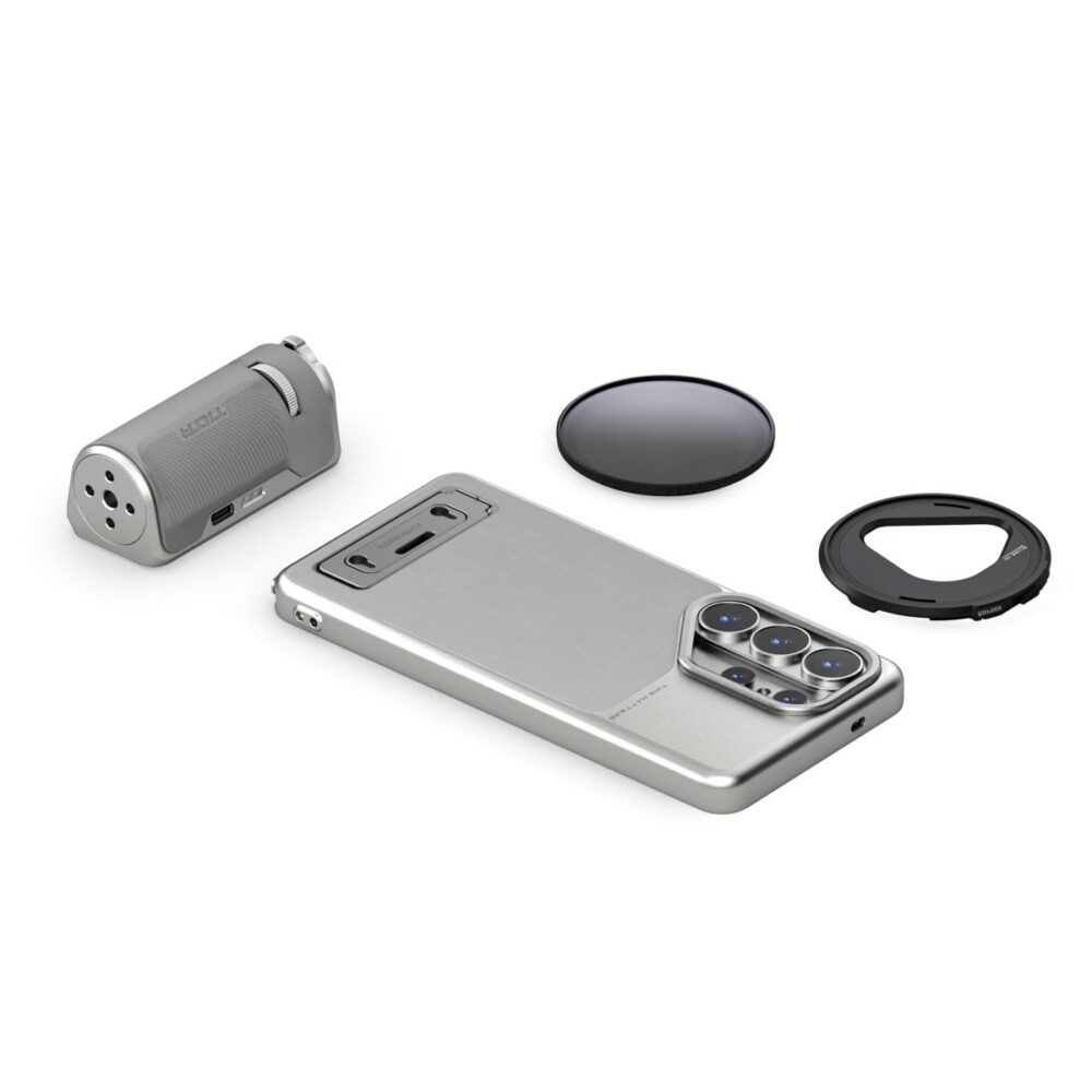 TILTA Khronos Lite Galaxy S26 Ultra Creator Kit - Silver (with Internal Batteries)