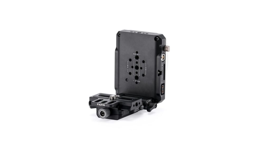 TILTA Mini PD V Mount Battery Plate with Adjustable ARCA Receiver Kit – Black